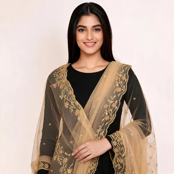 Gold_Net_Dupatta_Women_For_Women
