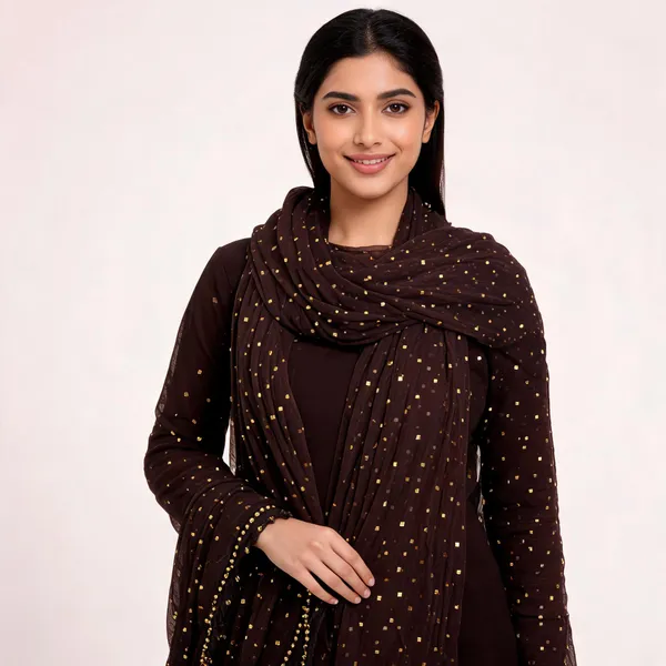 Black_Chiffon_Dupatta_Women_For_Women