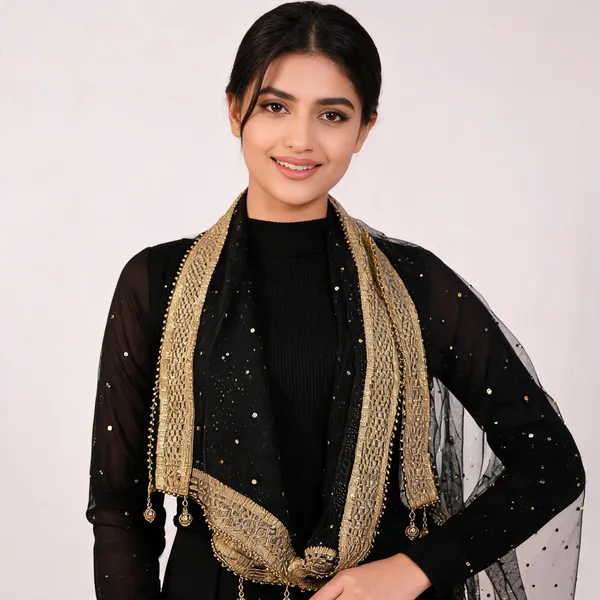 Gold_Net_Dupatta_Women_For_Women