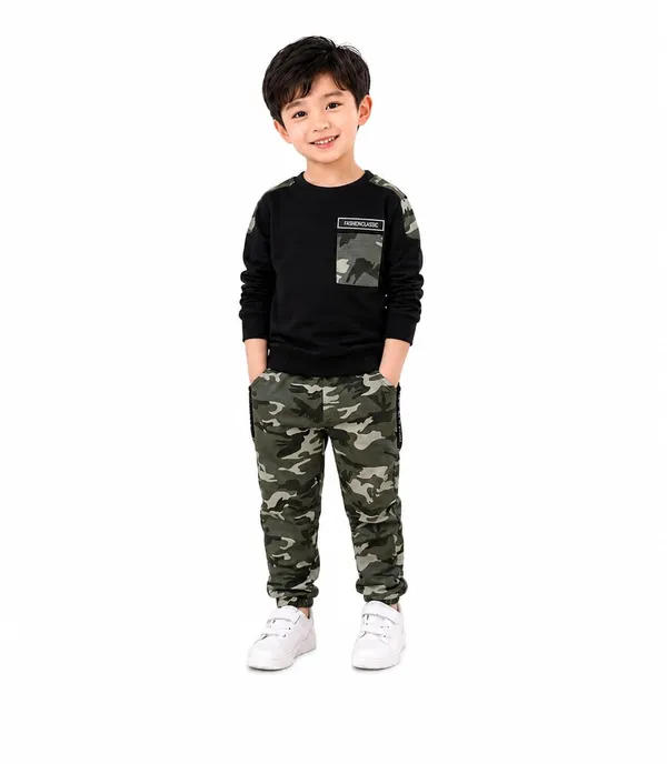 Kids_Cotton_Spandex_Sweatshirt_And_Jogger_Set