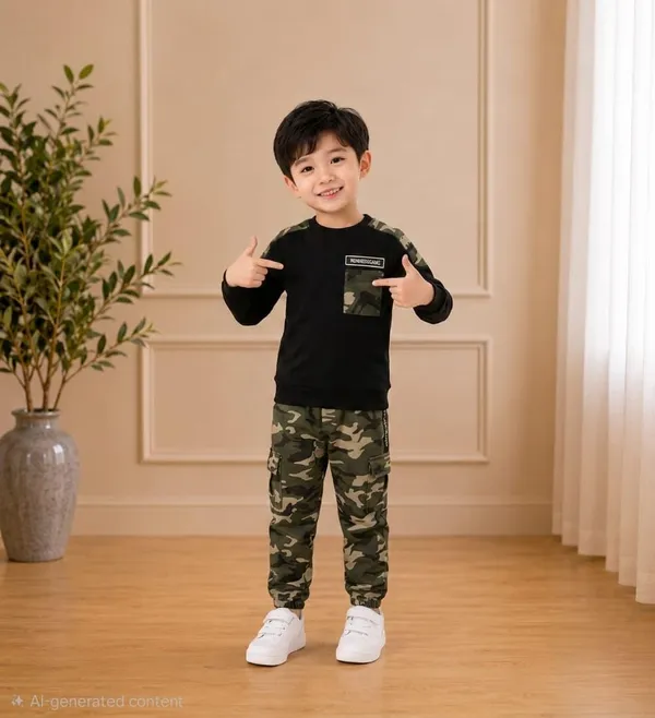 Kids_Cotton_Spandex_Sweatshirt_And_Jogger_Set