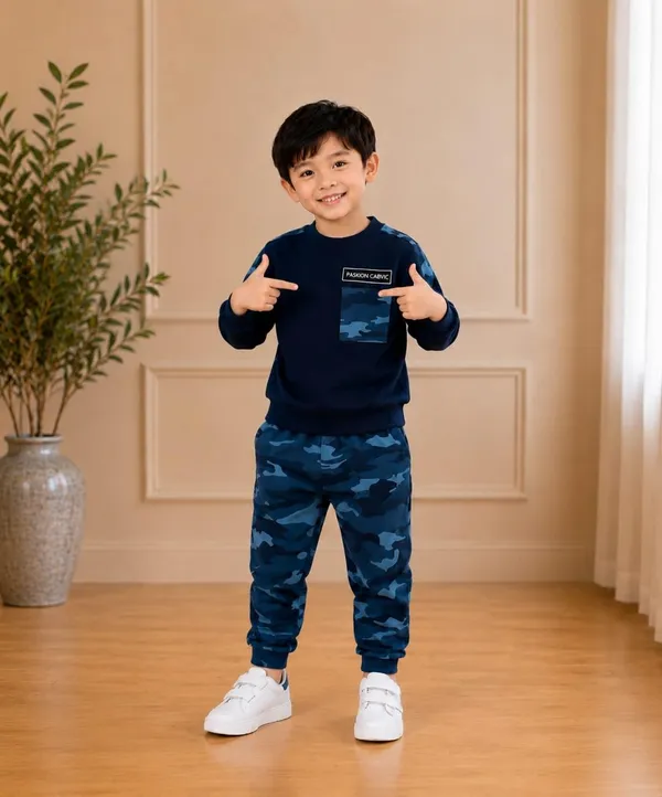 Kids_Cotton_Spandex_Sweatshirt_And_Jogger_Set
