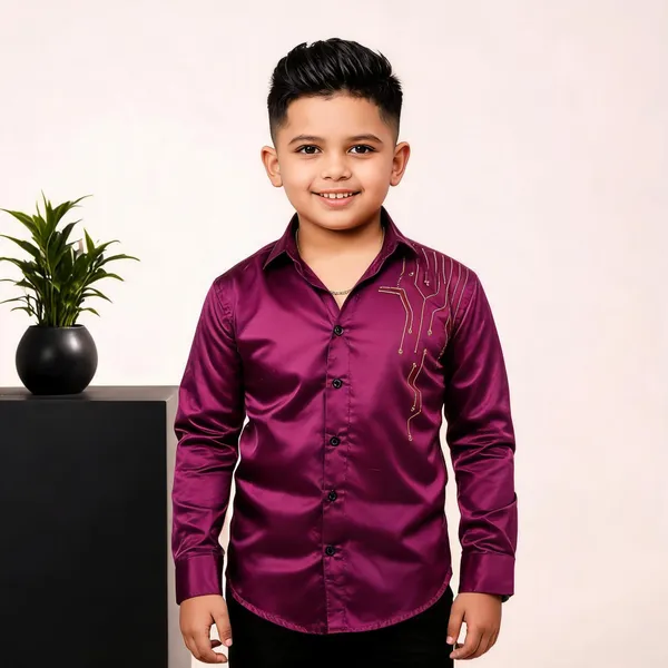 Purple_Satin_Gold_Embroidered_Full_Sleeve_Party_Shirt_For_Boys