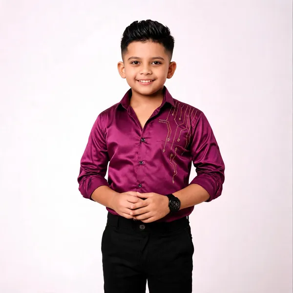 Purple_Satin_Gold_Embroidered_Full_Sleeve_Party_Shirt_For_Boys