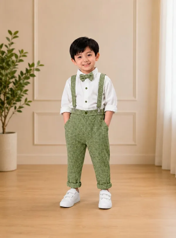 littlevoyagers_Dungaree_For_Baby_Boys_Party_Checkered_Cotton_Blend_(White,_Pack_of_1)