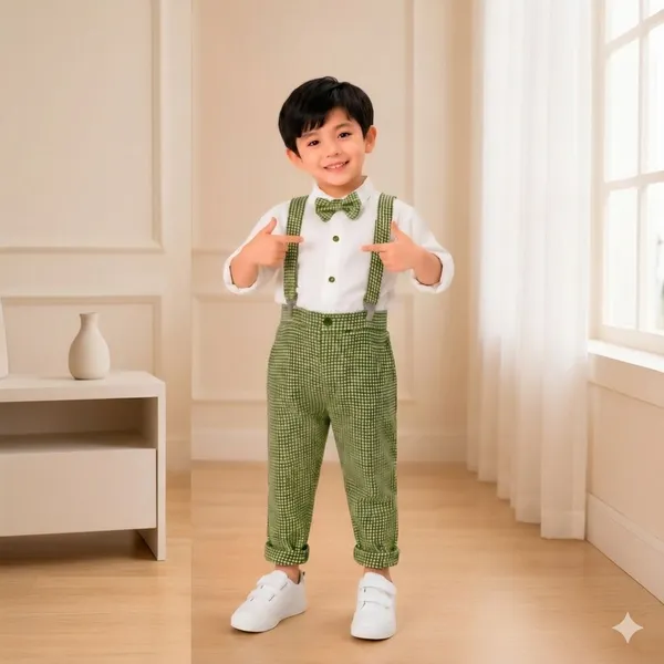 littlevoyagers_Dungaree_For_Baby_Boys_Party_Checkered_Cotton_Blend_(White,_Pack_of_1)
