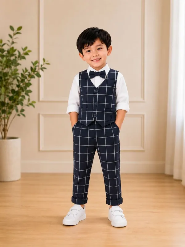 littlevoyagers_Baby_Boys_Casual,_Festive_&_Party_Blazer,_Shirt_and_Trouser_Set_(Blue_Pack_of_3)