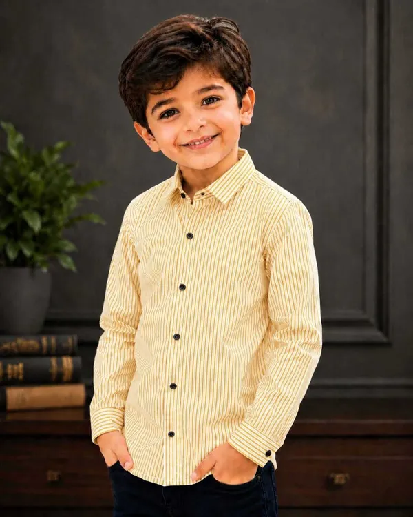 littlevoyagers_Boys_Striped_Casual_Yellow_Shirt_()