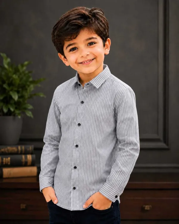 littlevoyagers_Boys_Striped_Casual_Grey_Shirt_()