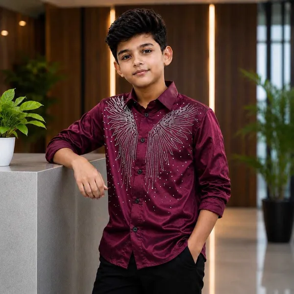 littlevoyagers_Boys_Embellished_Festive_Maroon_Shirt_()