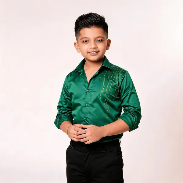 Green_Satin_Embroidered_Full_Sleeve_Party_Shirt_For_Boys