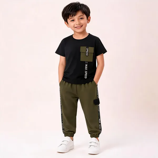 Black_Cotton_Casual_T-Shirt_And_Pant_Set_For_Boys