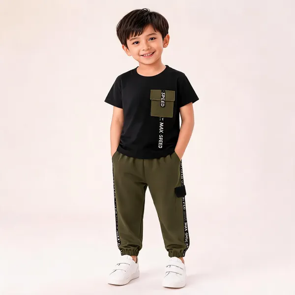 Black_Cotton_Casual_T-Shirt_And_Pant_Set_For_Boys