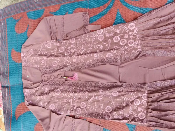 Mauve_Cotton_Burkha_Set_For_Women