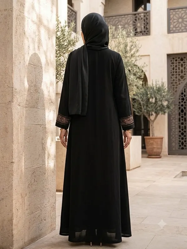 Black_And_Mauve_Cotton_Burkha_For_Women_Pack_Of_2