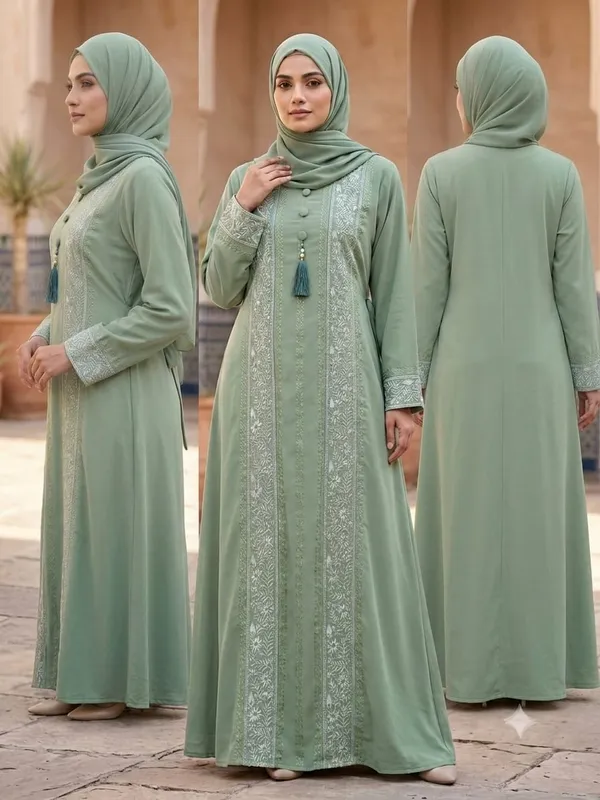 Green_Cotton_Burkha_For_Women