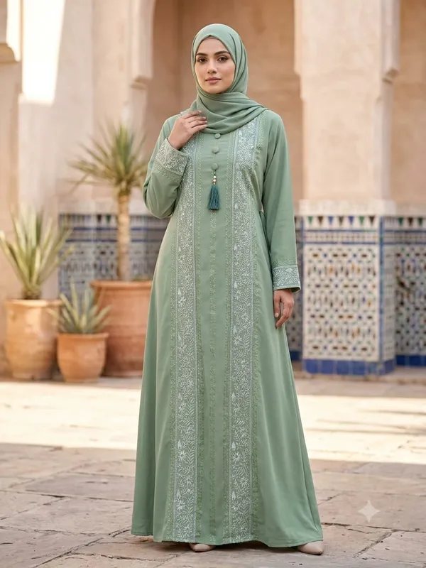 Green_Cotton_Burkha_For_Women