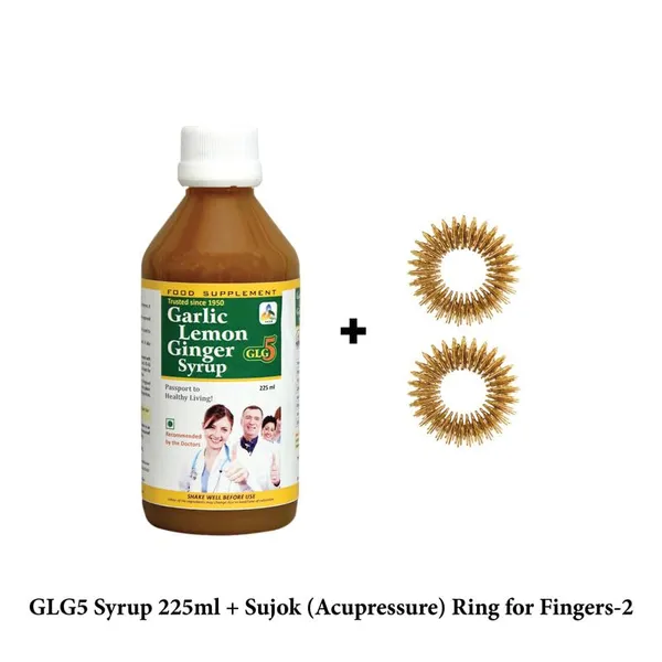 Sksb_Heart_Care_Syrup_With_Honey_&_Acupressure_Rings_Pack_Of_3