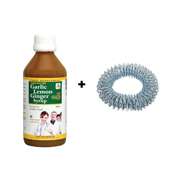 Sksb_Heart_Care_Syrup_With_Honey_&_Acupressure_Ring_Pack_Of_2