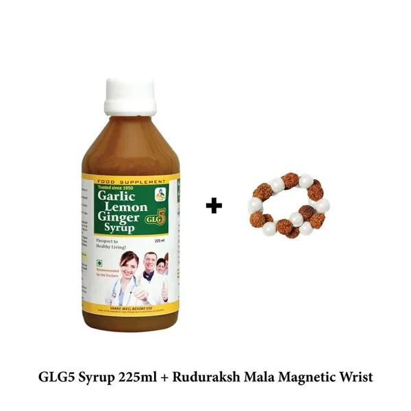 Sksb_Heart_Care_Syrup_With_Honey_&_Rudraksh_Magnetic_Wrist_Band