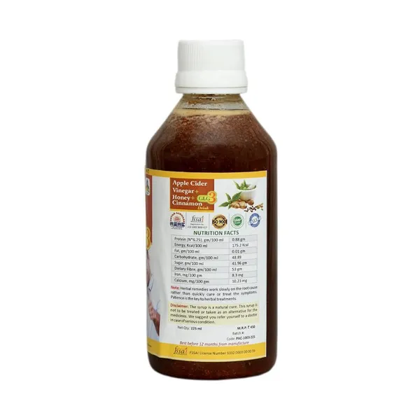 Sksb_Apple_Cider_Vinegar_Honey_Cinnamon_Health_Supplement_Pack_Of_4