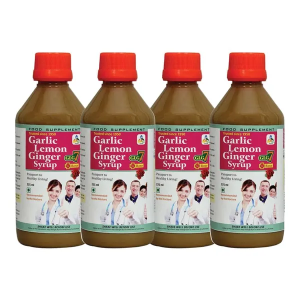 Sksb_Unani_Heart_Care_Syrup_Honey_Rose_Pack_Of_4