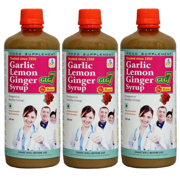 Sksb_Unani_Heart_Care_Syrup_Honey_Rose_Pack_Of_3
