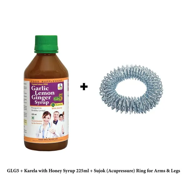 Syrup_For_Diabetes_With_Honey_With_Acupressure_Ring_For_Legs