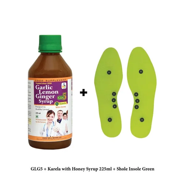 Syrup_For_Diabetes_With_Honey_With_Shoe_Insole_Green
