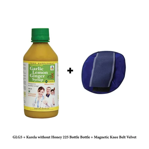Sksb_Diabetes_Care_Syrup_With_Magnetic_Knee_Belt_Pack_Of_2