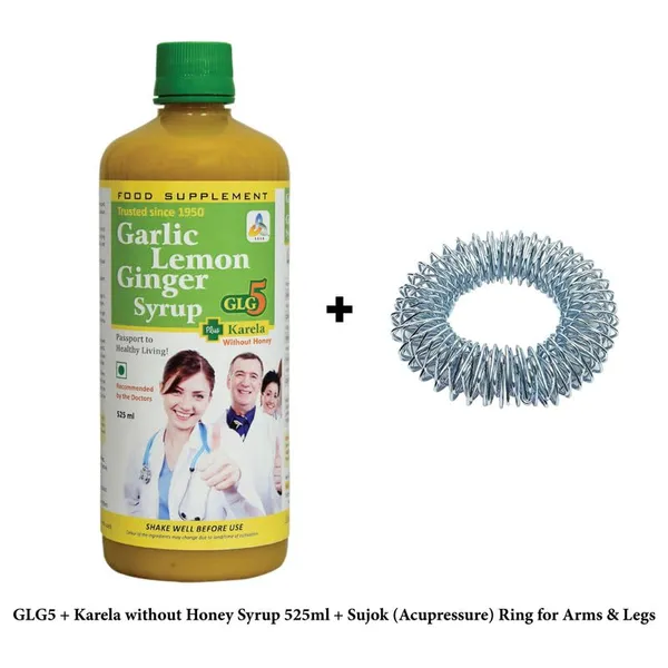 Syrup_For_Diabetes_Without_Honey_With_Acupressure_Ring_For_Legs