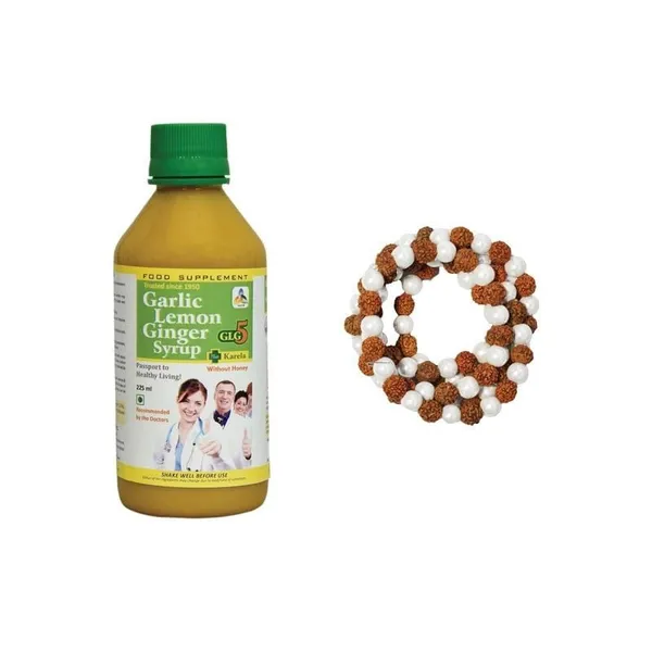 Sksb_Diabetes_Care_Syrup_With_Rudraksha_Magnetic_Necklace_Pack_Of_2
