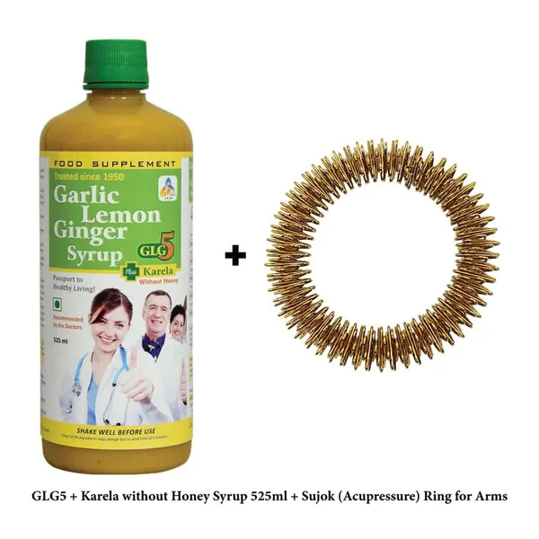 Syrup_For_Diabetes_Without_Honey_With_Acupressure_Ring_For_Arms