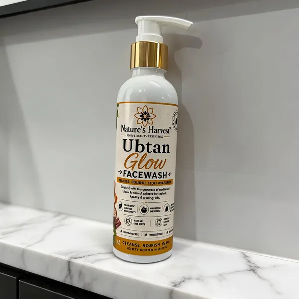 Nature'S_Harvest_Ubtan_Glow_Turmeric_Saffron_Face_Wash