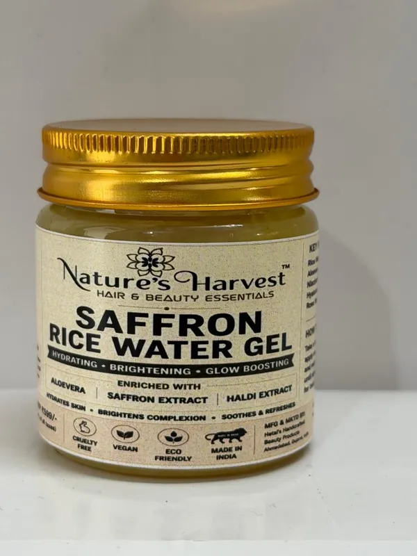 Nature'S_Harvest_Saffron_Rice_Water_Niacinamide_Face_Gel