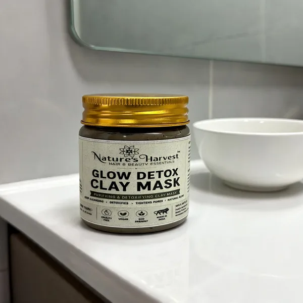 Nature'S_Harvest_Glow_Detox_Kaolin_Bentonite_Clay_Face_Mask