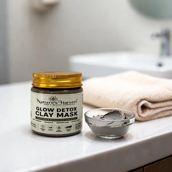 Nature'S_Harvest_Glow_Detox_Kaolin_Bentonite_Clay_Face_Mask