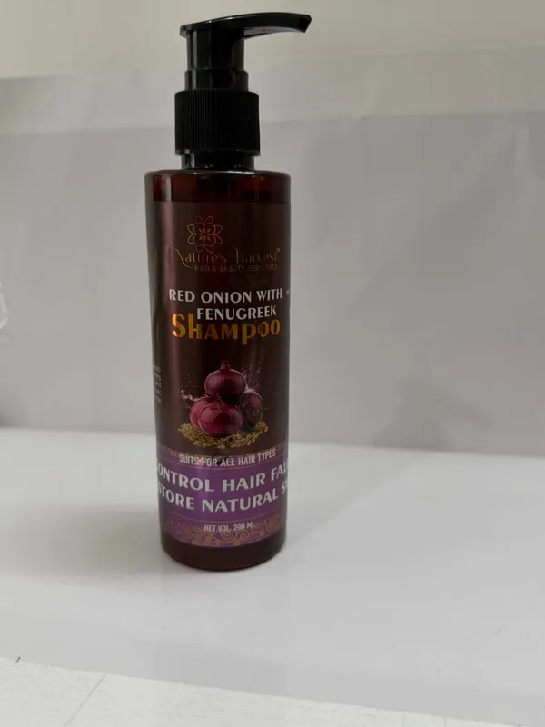 Nature'S_Harvest_Red_Onion_Fenugreek_Shampoo