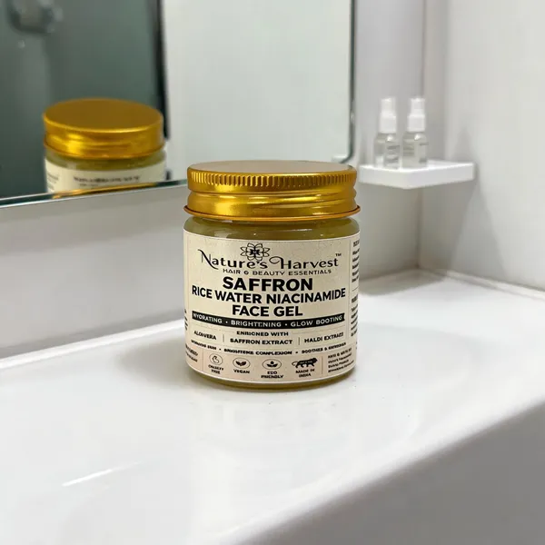 Nature'S_Harvest_Saffron_Rice_Water_Niacinamide_Face_Gel
