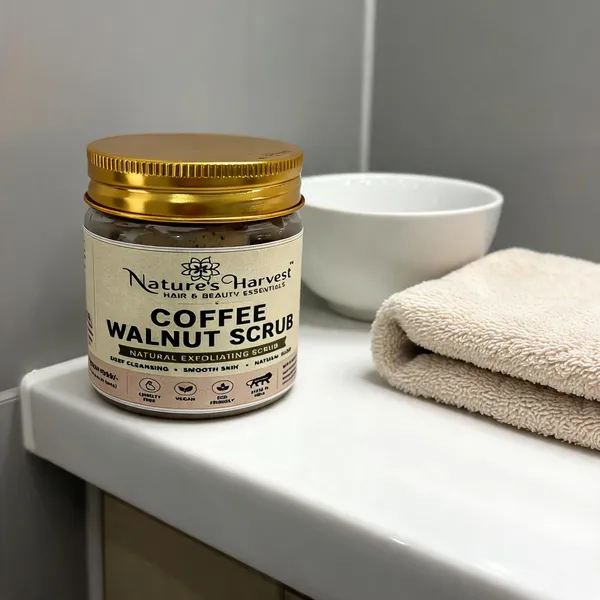 Nature'S_Harvest_Coffee_Walnut_Exfoliating_Face_Scrub