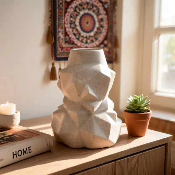 Ceramic_Modern_Low-Poly_Dog_Figurine_Geometric_Vase