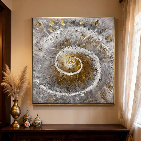 Canvas_Modern_Abstract_Spiral_3D_Textured_Wall_Art