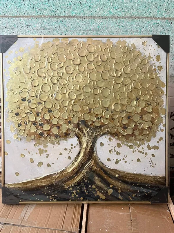 Canvas_Modern_Botanical_Tree_Floral_3D_Textured_Wall_Art