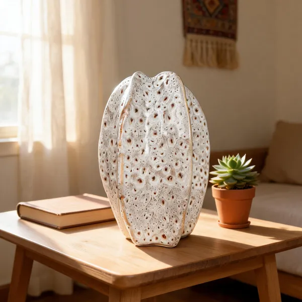 Ceramic_Sculptural_Oval_Speckled_Decorative_Vase