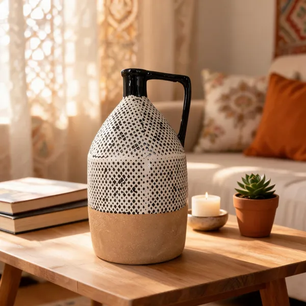 Ceramic_Two-Tone_Perforated_Decorative_Vase