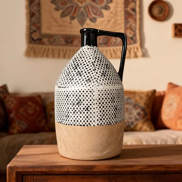 Ceramic_Two-Tone_Perforated_Decorative_Vase
