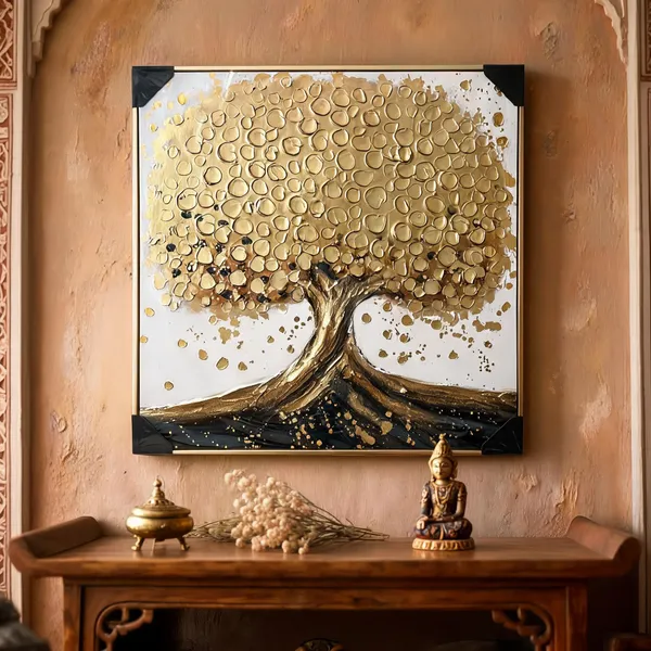 Canvas_Modern_Botanical_Tree_Floral_3D_Textured_Wall_Art