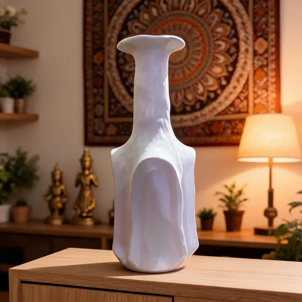 Ceramic_Minimalist_Sculptural_White_Decorative_Vase