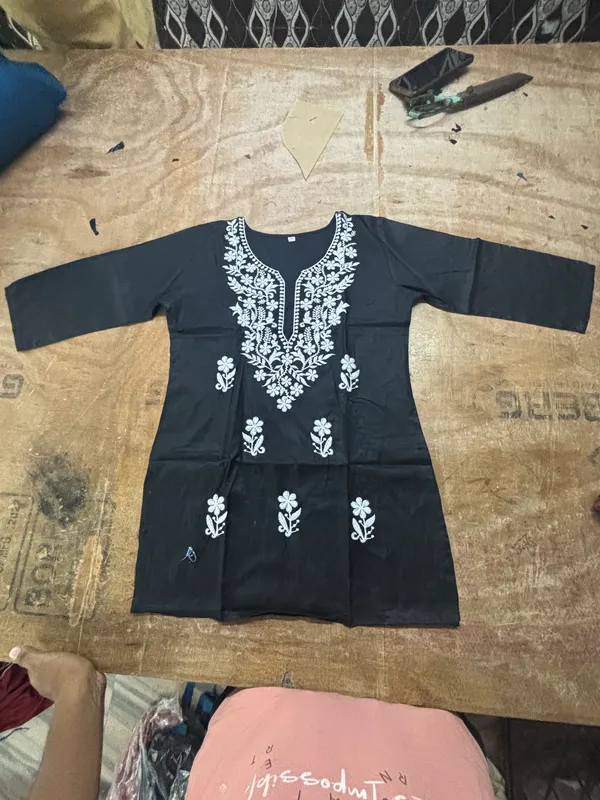 Black_60%_Cotton,_40%_Polyester_Premium_Straight_Kurta_For_Women