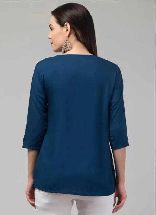 Blue_60%_Cotton,_40%_Polyester_Premium_Straight_Kurta_For_Women